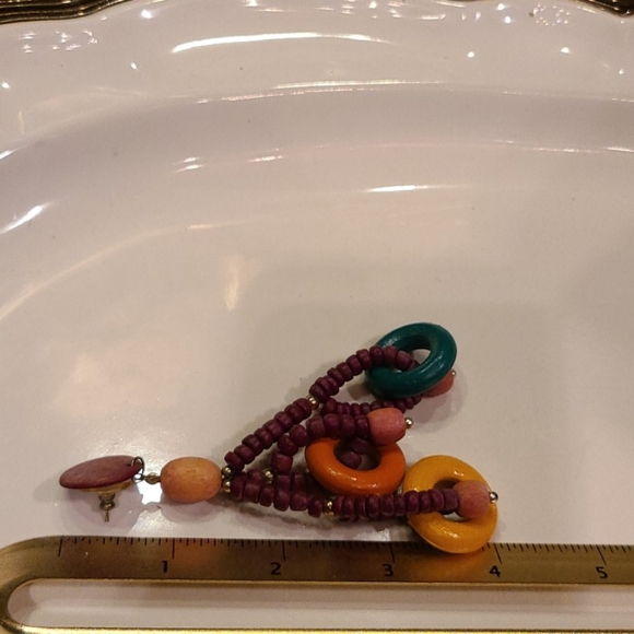 ✴Multicolored Dangling Boho Earrings - Picture 4 of 5
